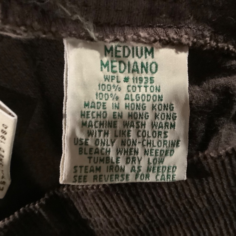Ladies overalls NWT brown Corduroy, silver color hardware, petite and plus sizes - Picture 12 of 12
